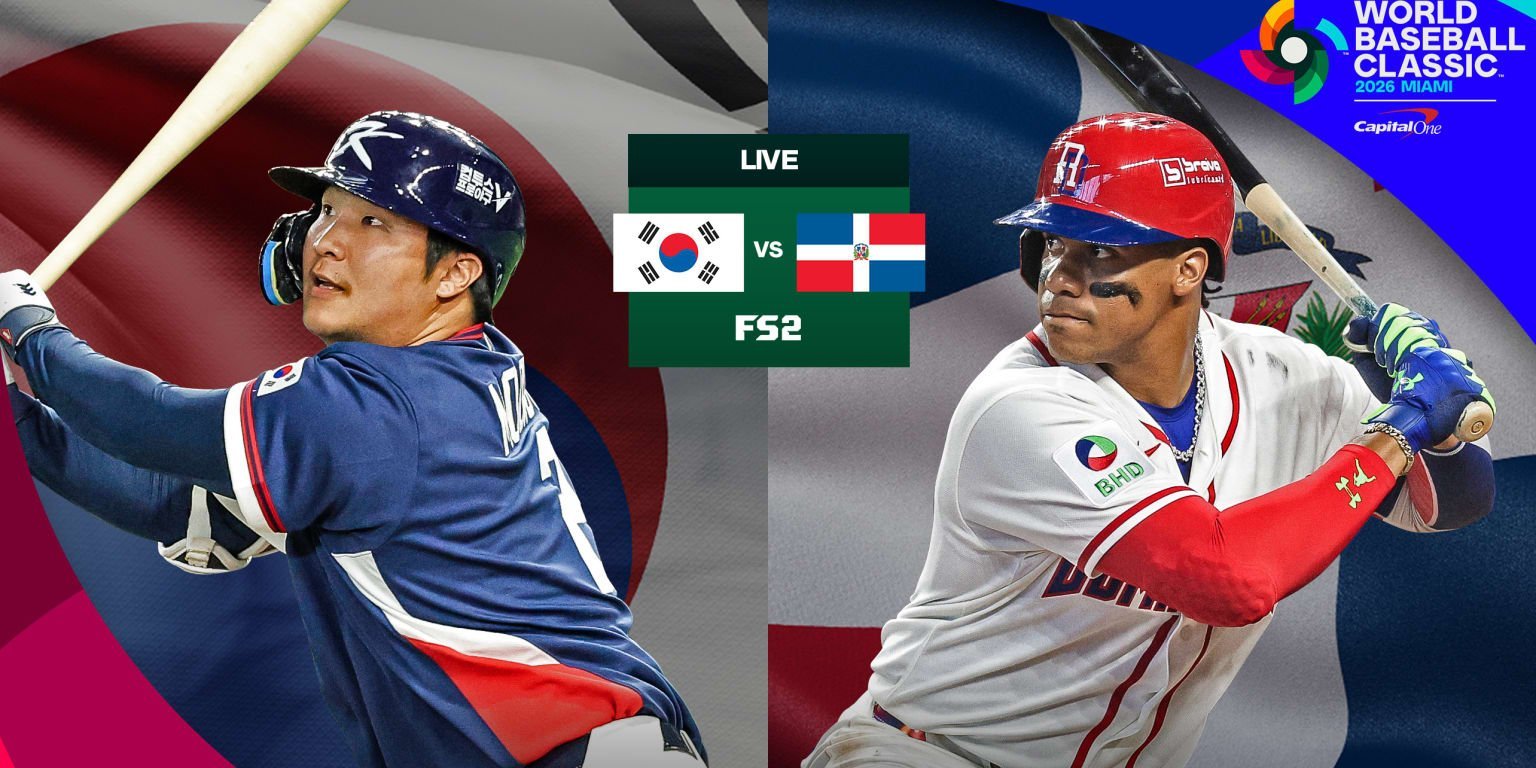 Coreea de Sud și Republica Dominicană, duel de foc în sferturile WBC 2026