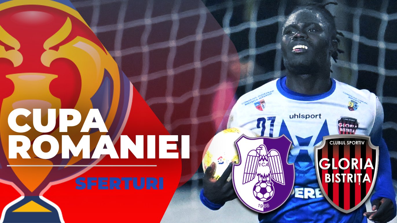 Bistrița, visând la semifinale: duel cu Campionii FC Argeș în Cupa României CS Gloria Bistrița, echipă de Liga 2, se pregătește pentru un meci dificil în sferturile de finală ale Cupei României, ediția 2025/2026