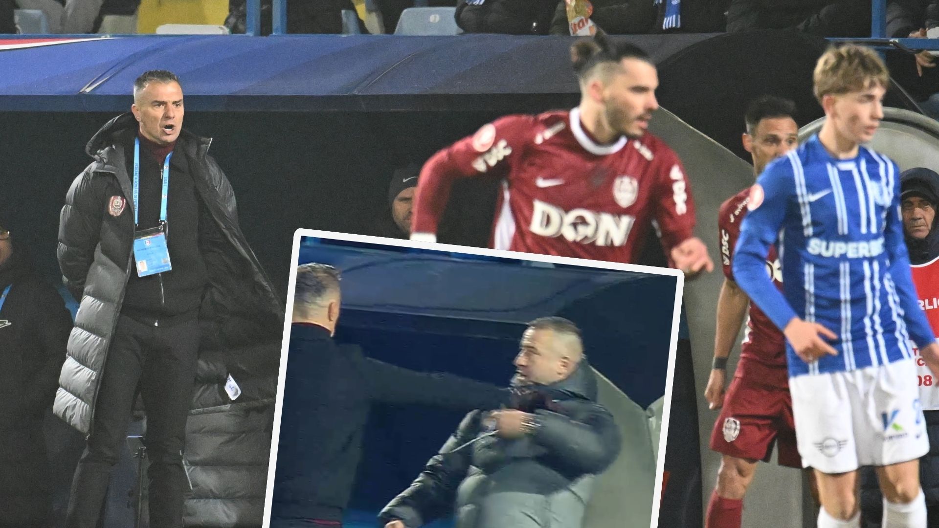 Daniel Pancu, clipe de tensiune pe banca CFR Cluj: Probleme de sănătate și reacții post-meci În urma meciului tensionat dintre Farul Constanța și CFR Cluj, încheiat cu scorul de 1-2, antrenorul clujenilor, Daniel Pancu, nu a putut onora declarațiile de presă
