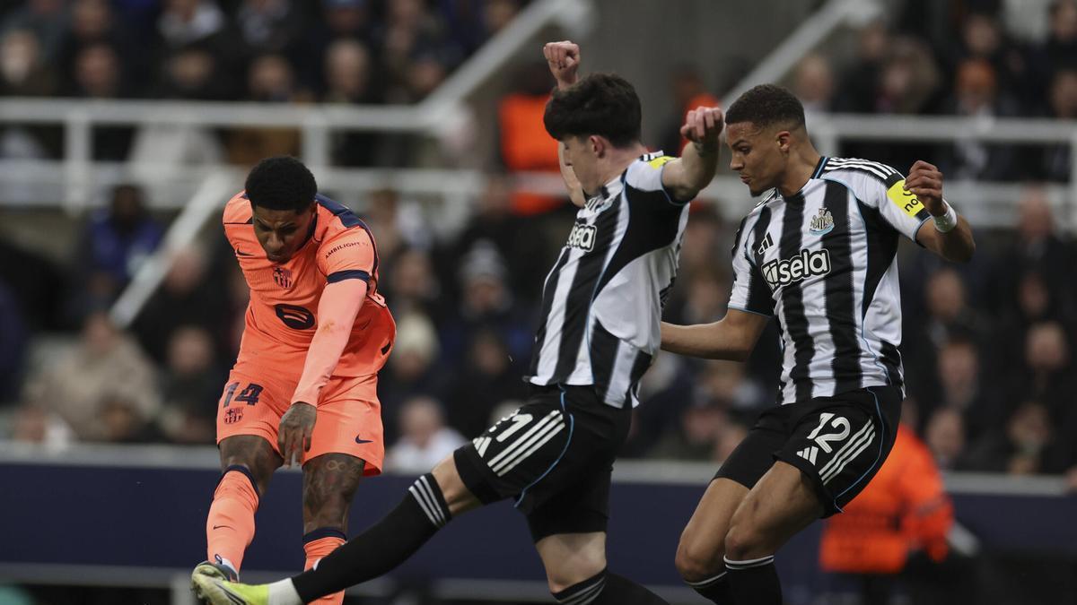 Rashford, o „bestie neagră” pentru Newcastle: Atacantul englez are o relație specială cu „coțofenele” Atacantul Barcelonei, Marcus Rashford, pare să aibă o relație specială cu echipa Newcastle United