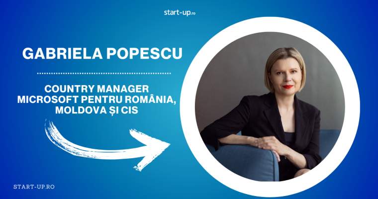 Gabriela Popescu, angajat Microsoft din 2017, avansează