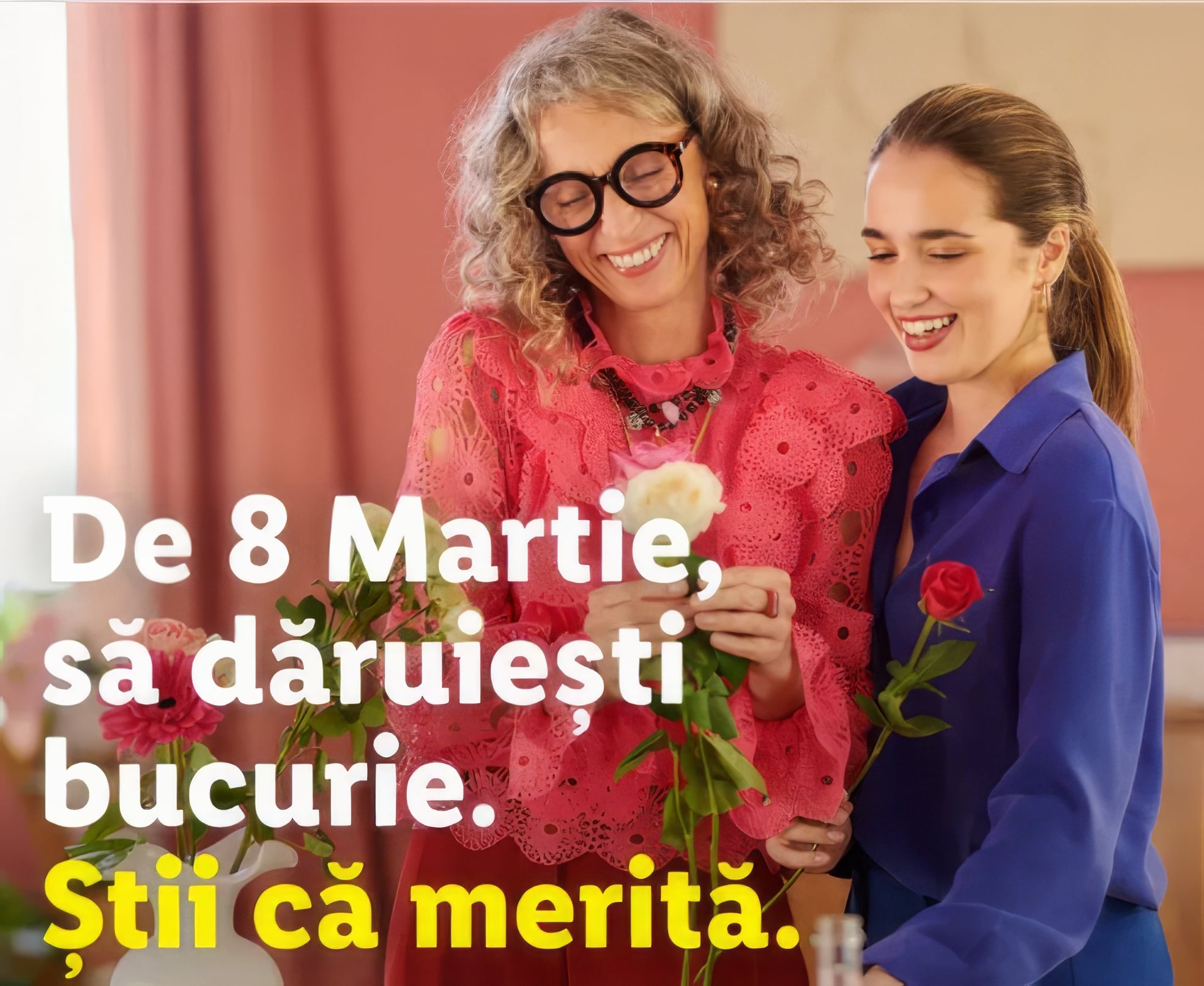 Ziua Femeii: Lidl vine cu oferte speciale la flori și dulciuri Magazinele Lidl au pregătat o serie de oferte speciale pentru sărbătorirea Zilei Internaționale a Femeii, cu accent pe buchete de flori și dulciuri