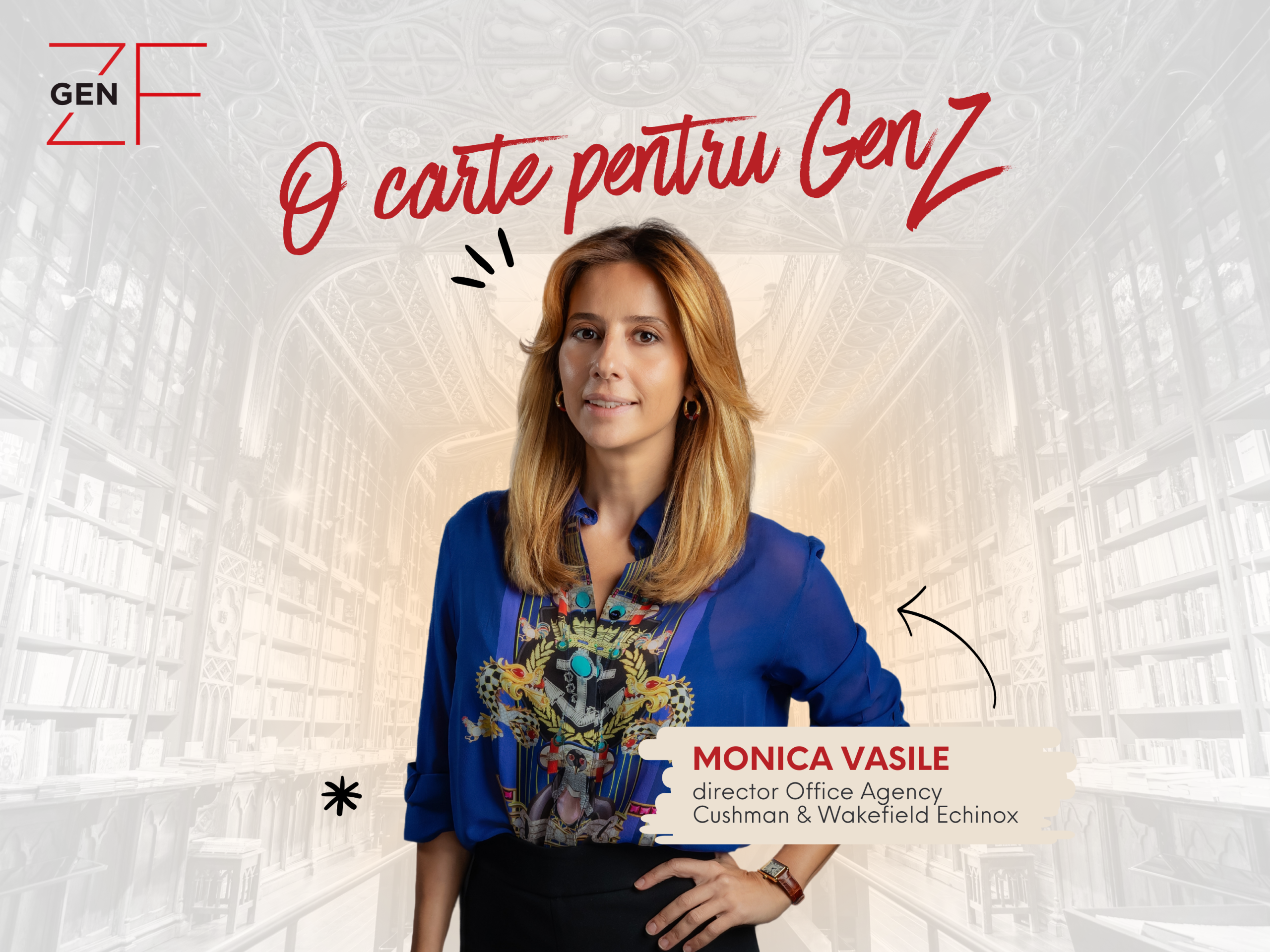 Ce carte citește monica vasile, director cushman & wakefield office agency?