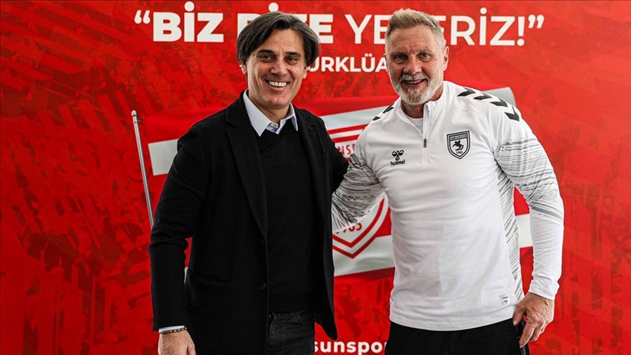 Montella, vizită de curtoazie la Samsunspor înainte de meciul crucial din Conference League Antrenorul italian Vincenzo Montella, fost selecționer al Turciei, a efectuat o vizită la baza de antrenament a echipei turce Samsunspor, unde a adresat urări de succes înaintea confruntării din optimile Conference League cu Rayo Vallecano
