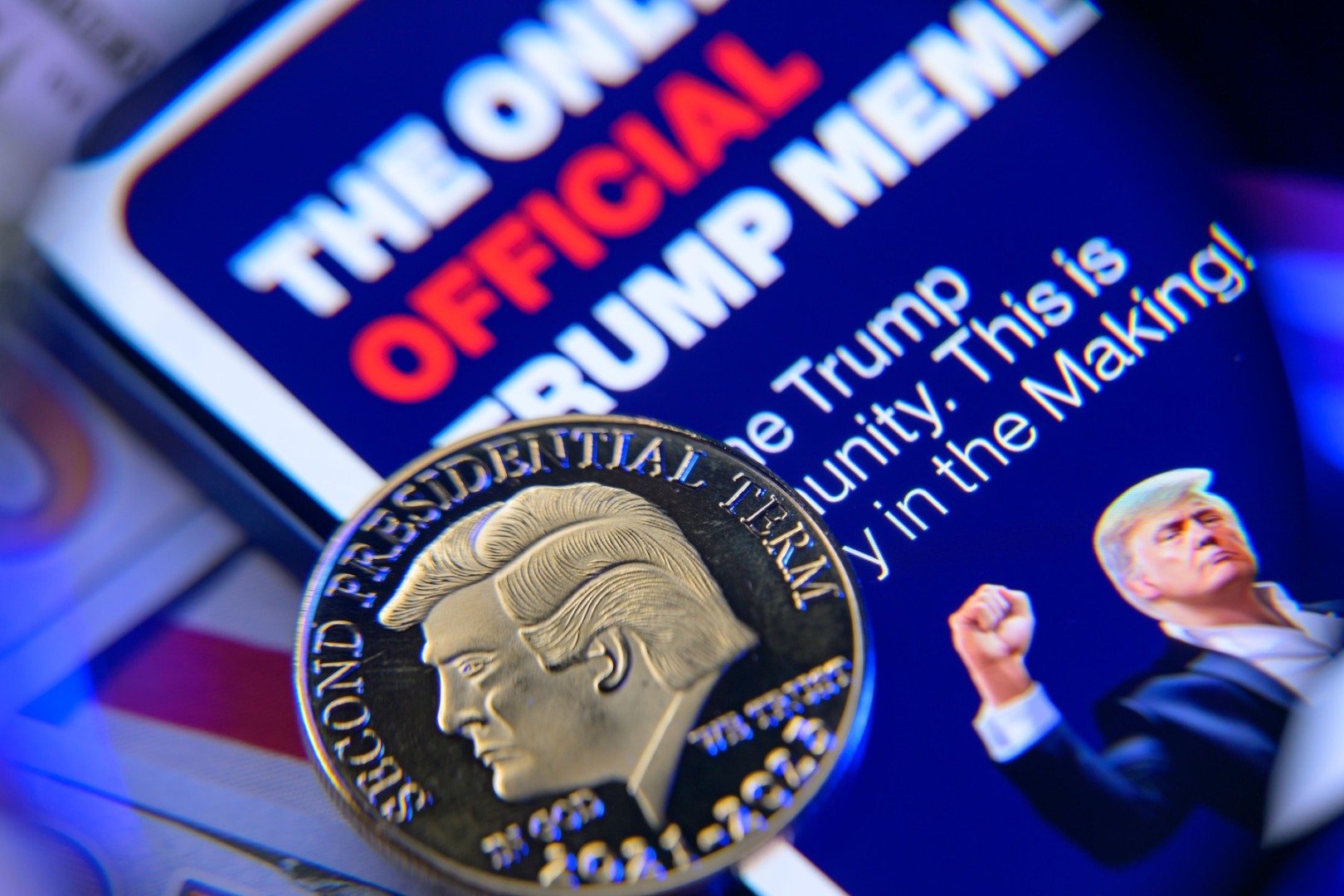 Trezoreria SUA aprobă moneda de aur cu Trump, controversată