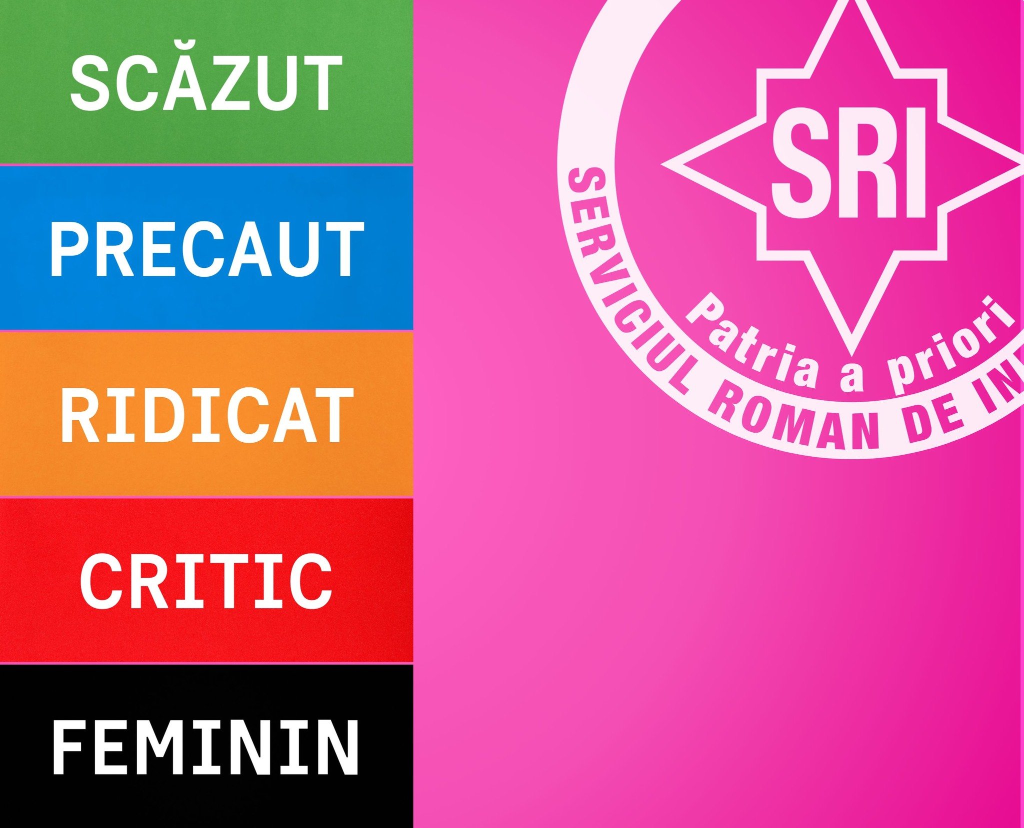 SRI, controversă pe Facebook de 8 Martie: „Feminim” pe scara de alertă Serviciul Român de Informații (SRI) a declanșat o dezbatere aprinsă pe rețelele de socializare, după ce a publicat o imagine pe pagina de Facebook dedicată Zilei de 8 Martie