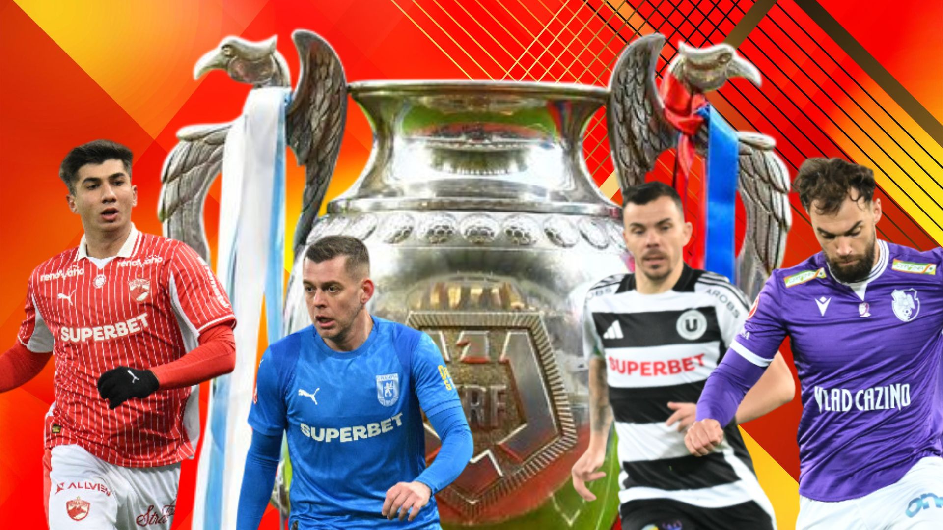 Dueluri de foc în semifinalele Cupei României Betano: FC Argeș, U Cluj, Dinamo și Universitatea Craiova, în luptă pentru trofeu Finalul de săptămână a adus clarificări în ceea ce privește echipele calificate în semifinalele Cupei României Betano