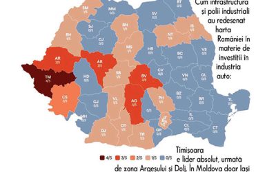 Harta secretă a exporturilor: Cine conduce județele și cum schimbă autostrăzile România