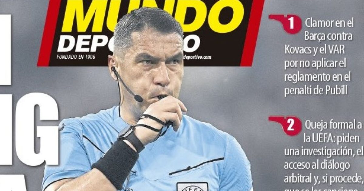 Kovacs, pe prima pagină în Spania: UN singur cuvânt, cu litere URIAȘE!