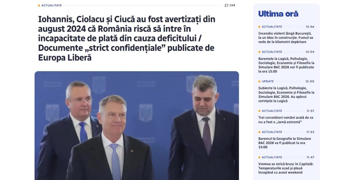 Europa Liberă, o voce importantă în peisajul media românesc, a fost citată de peste 6.000 de ori de alte publicații Articolele, investigațiile și interviurile publicate de Europa Liberă au fost preluate de alte publicații de 6.060 de ori, în perioada 1 ianuarie 2024 – 22 martie 2026