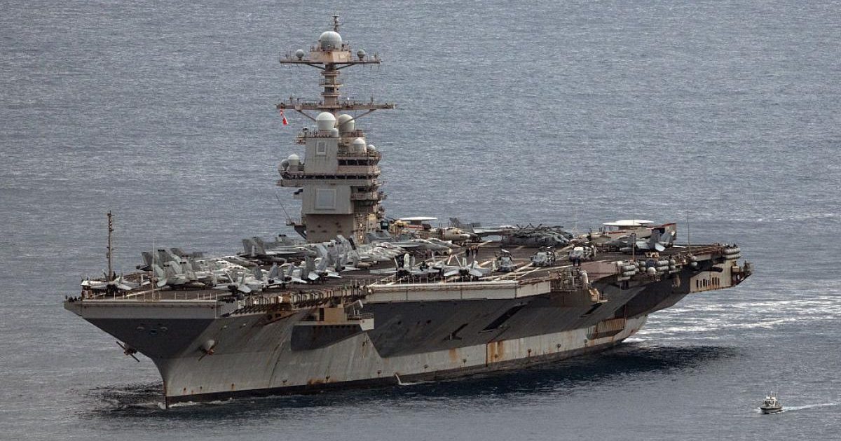 Gerald Ford, record de misiuni: 300 de zile pe mare, cea mai lungă din Vietnam