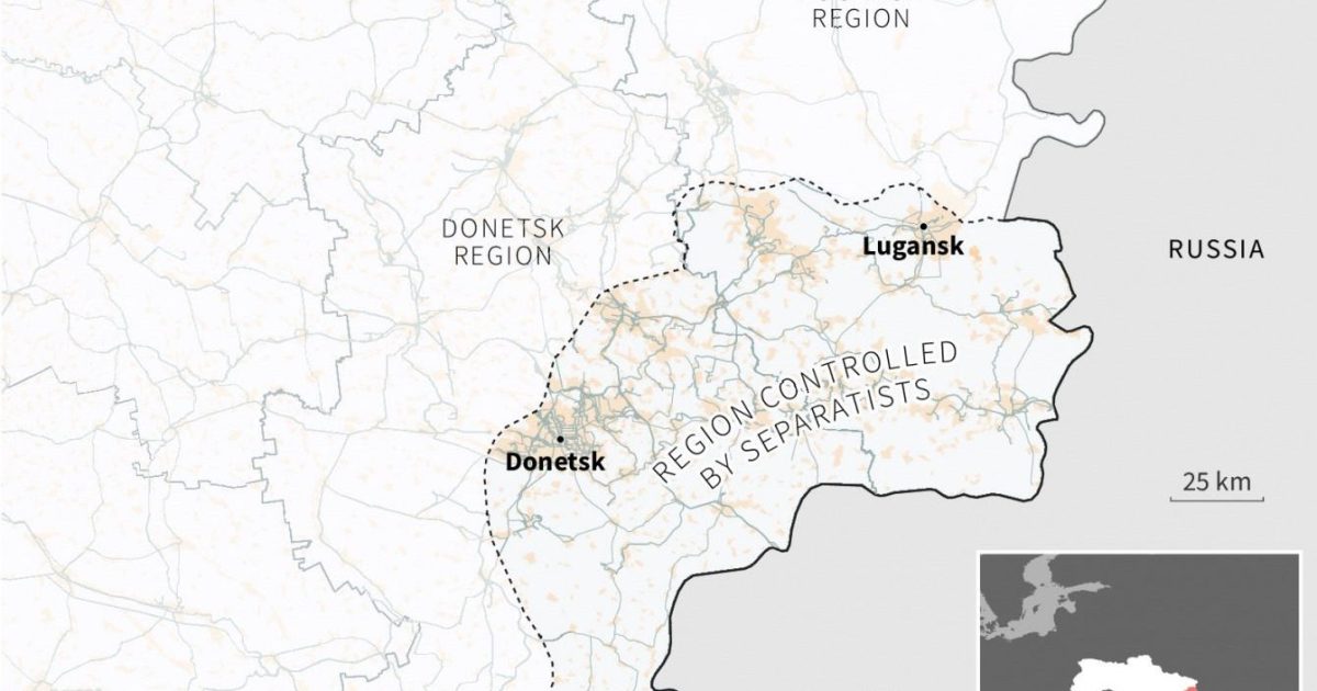 Ucraina: Donbas, redenumit „Donnyland” pentru a-l atrage pe Donald Trump