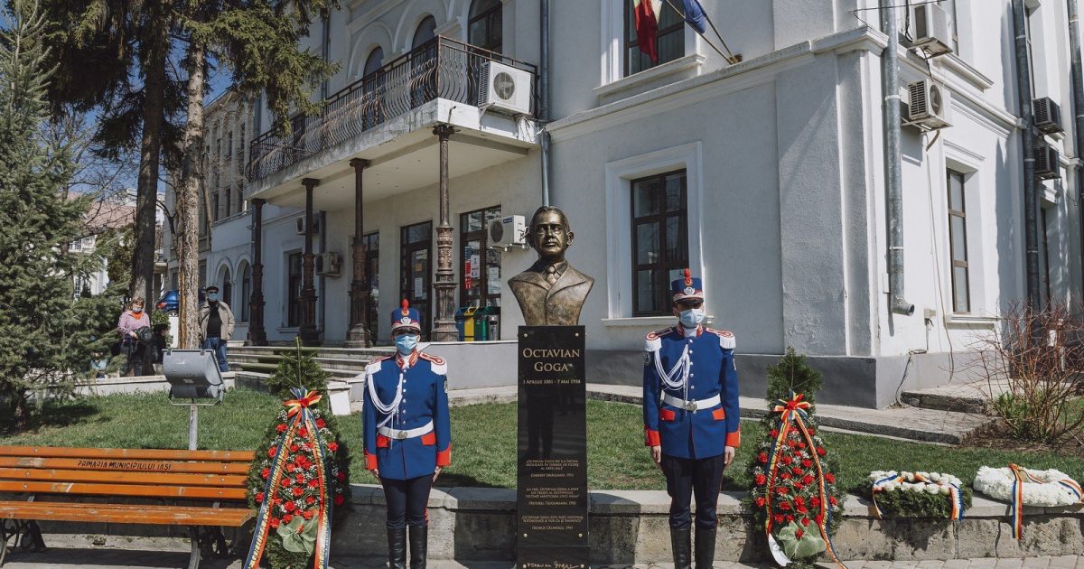 Bustul lui Goga, DISPĂRUT din Copou. Acuzații de antisemitism