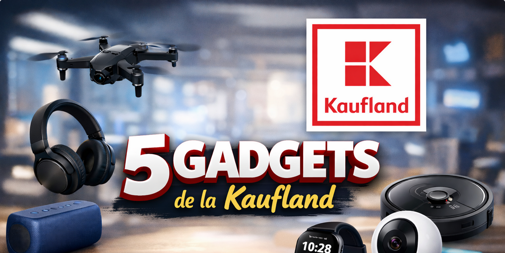 Gadget-uri cool la Kaufland: Ce oferte au pregătit pe 8-14 aprilie 2026