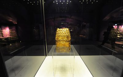 Cât costă intrarea la Muzeul de Istorie? Coiful de la Coțofenești, expus