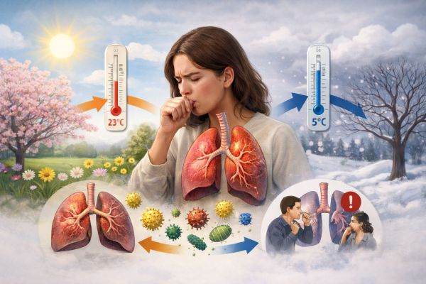 Primăvara capricioasă: Variațiile de temperatură pun plămânii la încercare, atenție în România