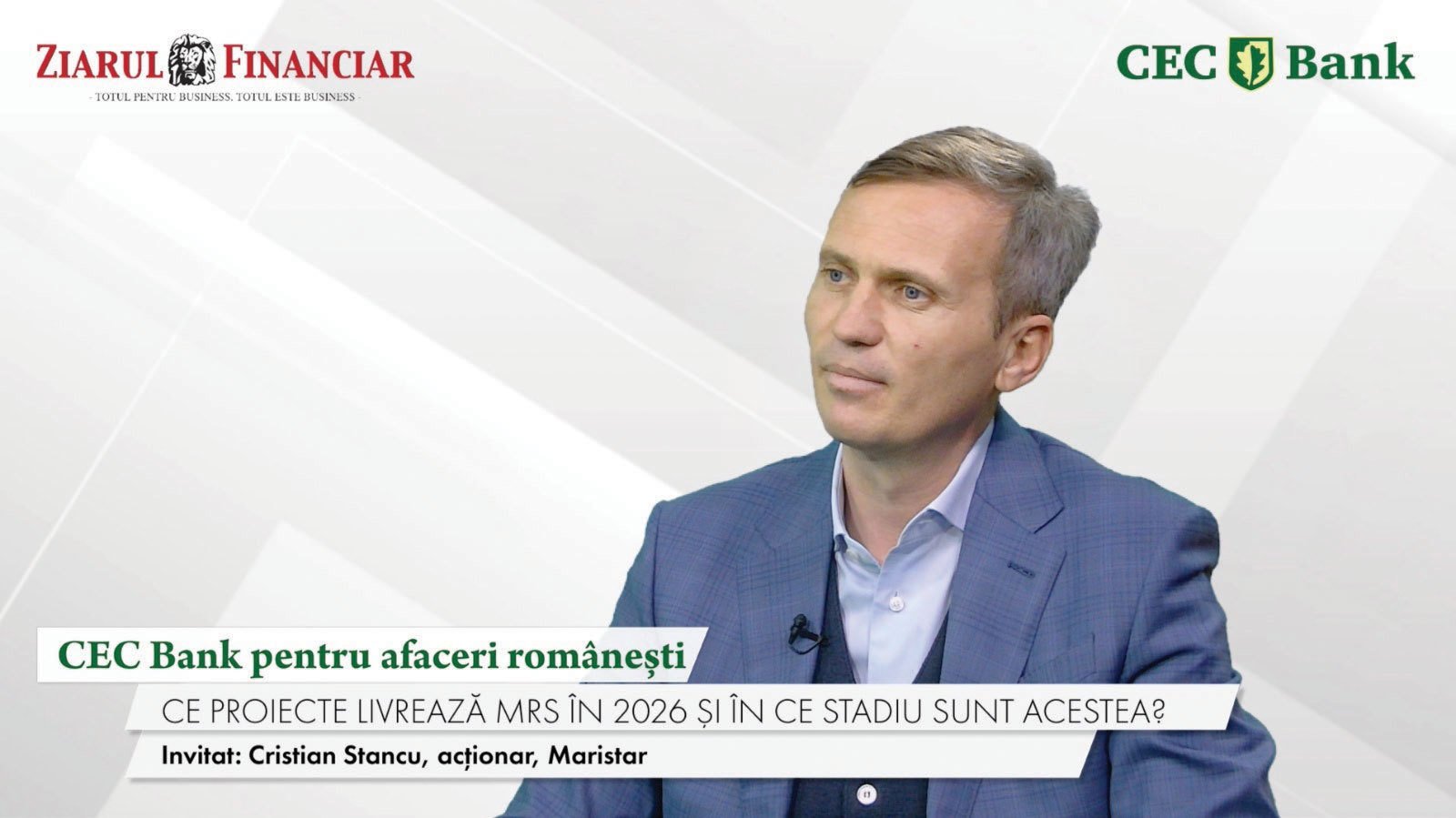 C. Stancu: CEC Bank lansează proiect pentru afacerile din România (ZF)