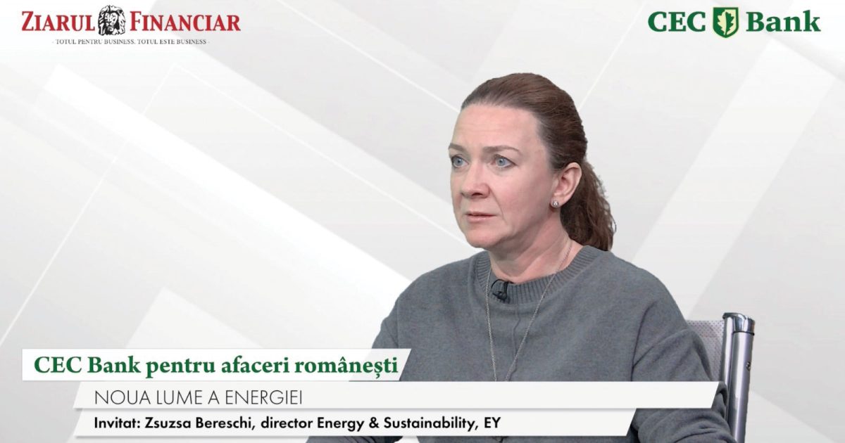 CEC Bank, suport crucial pentru afacerile românești, spune Zsuzsa Bereschi de la EY