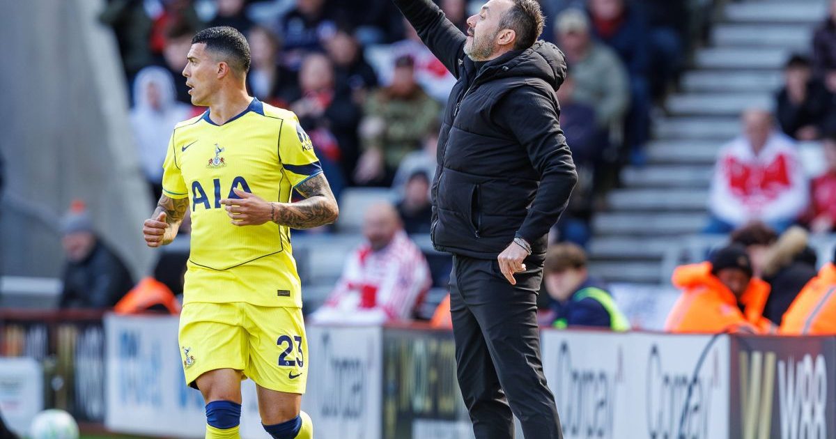 Prăbușirea lui Tottenham, continuă! Decizia lui De Zerbi pentru Drăgușin