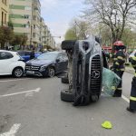 Accidentul de la Ziridava, cu mai multe mașini implicate și cu rănirea gravă a unei adolescente, a fost provocat de un șofer de 46 de ani (foto)