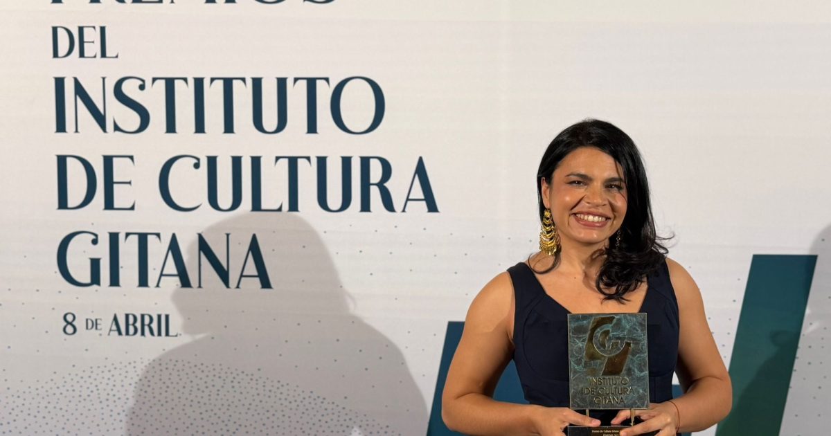 Alina Șerban, premiată la Madrid de Institutul de Cultură a Romilor