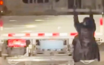 Camionul cu surprize: Polițiștii au dat de un „pasager” neașteptat