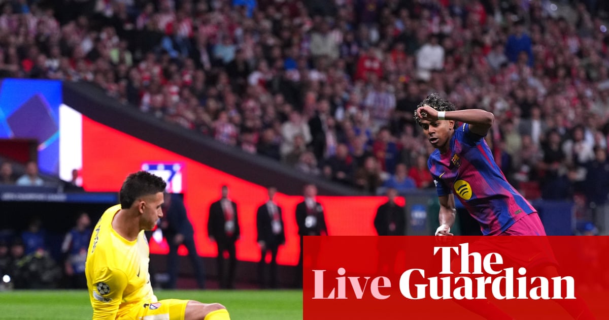 Atlético Madrid v Barcelona: Champions League quarter-final, second leg – live | Champions League