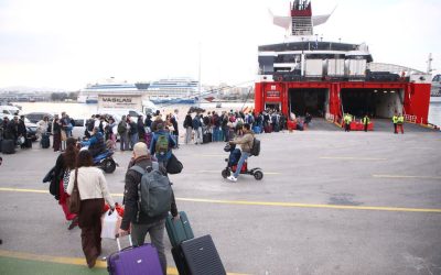 Attica, invadată de ultima turmă de călători de Paște