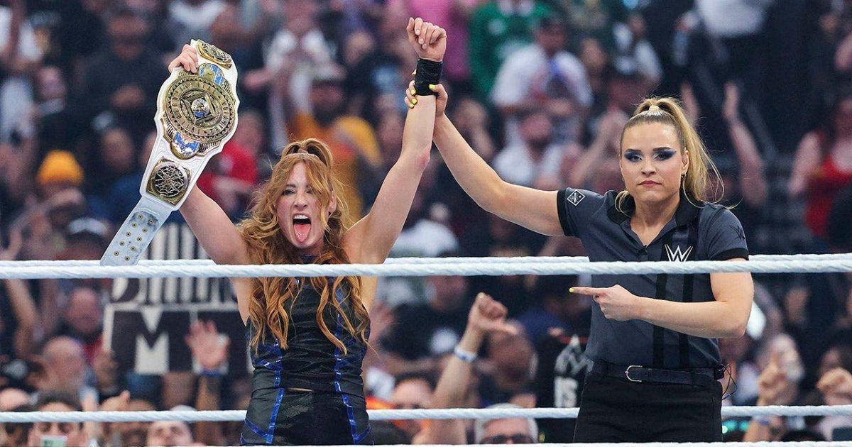 WrestleMania 42: Becky Lynch wins Women's Intercontinental Championship for record third time