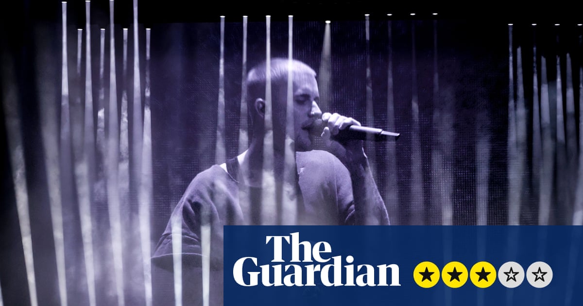 Justin Bieber at Coachella review – pop’s troubled prince mostly hits right notes in low-energy set | Coachella