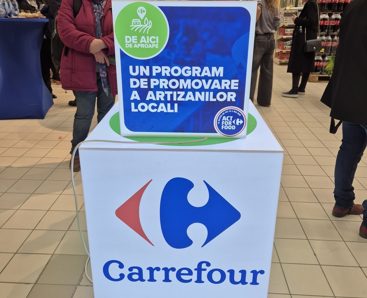 Producători locali, din toată țara, la București: Carrefour organizează un eveniment dedicat artizanilor Bucureștenii vor avea ocazia să deguste și să achiziționeze produse realizate de artizani din toate colțurile țării în cadrul unui eveniment organizat de Carrefour România