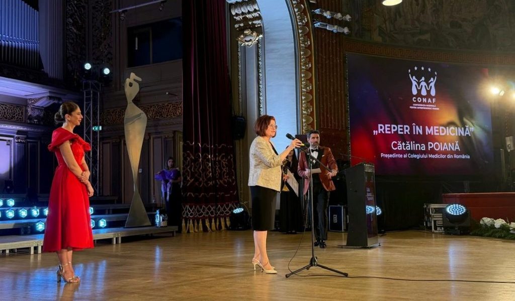 Cătălina Poiană, „reper în medicină”, premiată la Gala Women in Economy 2026