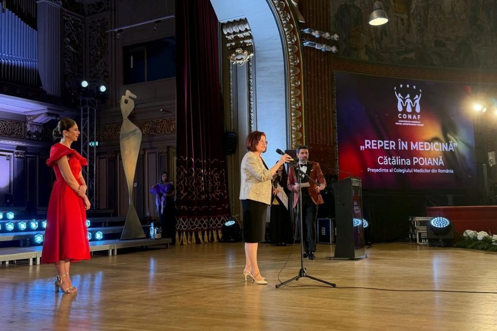 Cătălina Poiană, „reper în medicină”, premiată la Gala Women in Economy 2026
