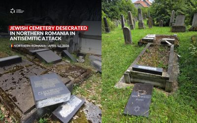 Profanare la Reghin: Cimitirul Evreiesc din Mureș, din nou vandalizat
