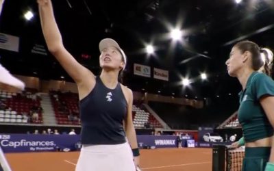 Cîrstea, în sferturi la WTA Rouen: Wang a abandonat meciul cu românca