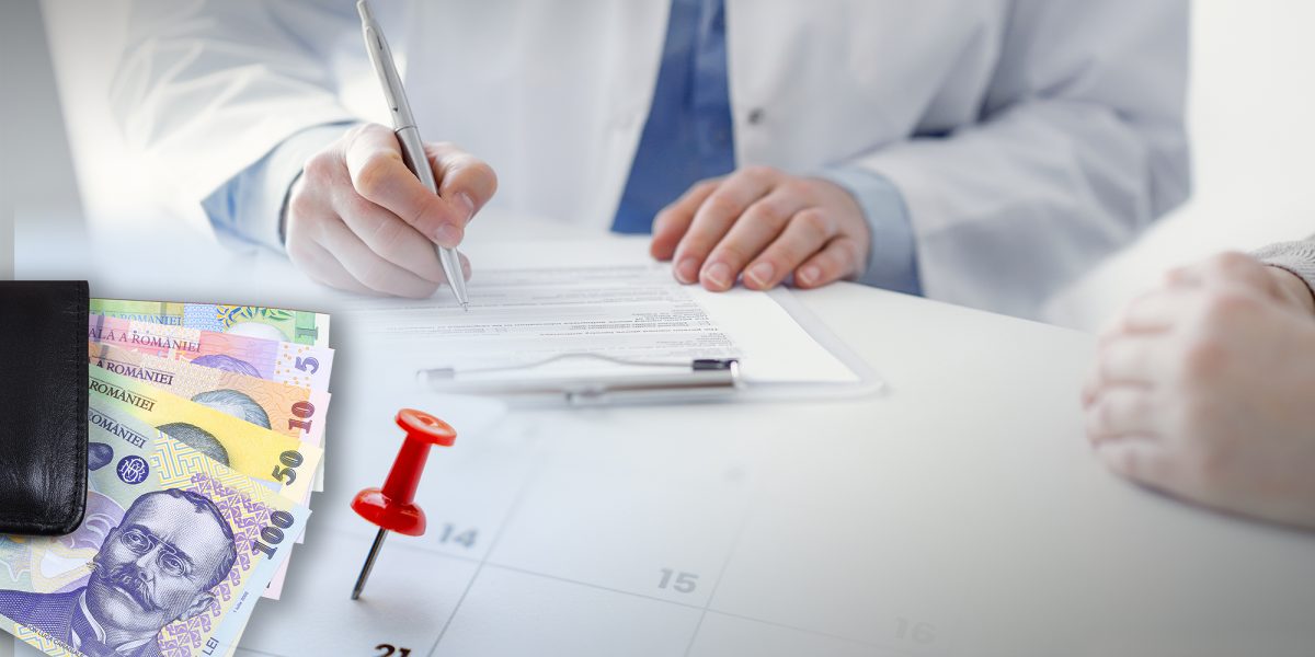 Concediu medical, imagine ilustrativă. Foto: Dreamstime, Shutterstock. Colaj: Ion Mateș / HotNews