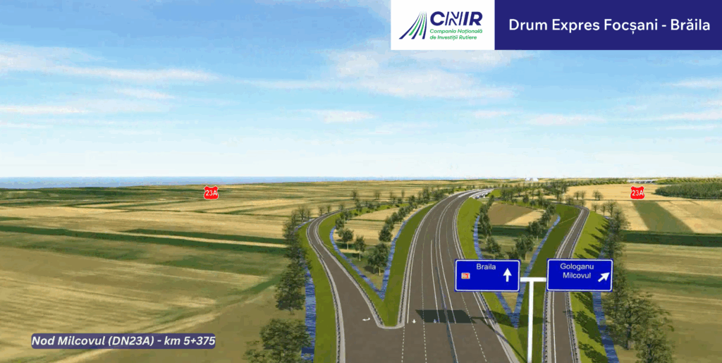 Modificări la Drumul Expres Focșani – Brăila: Se evită accidentele
