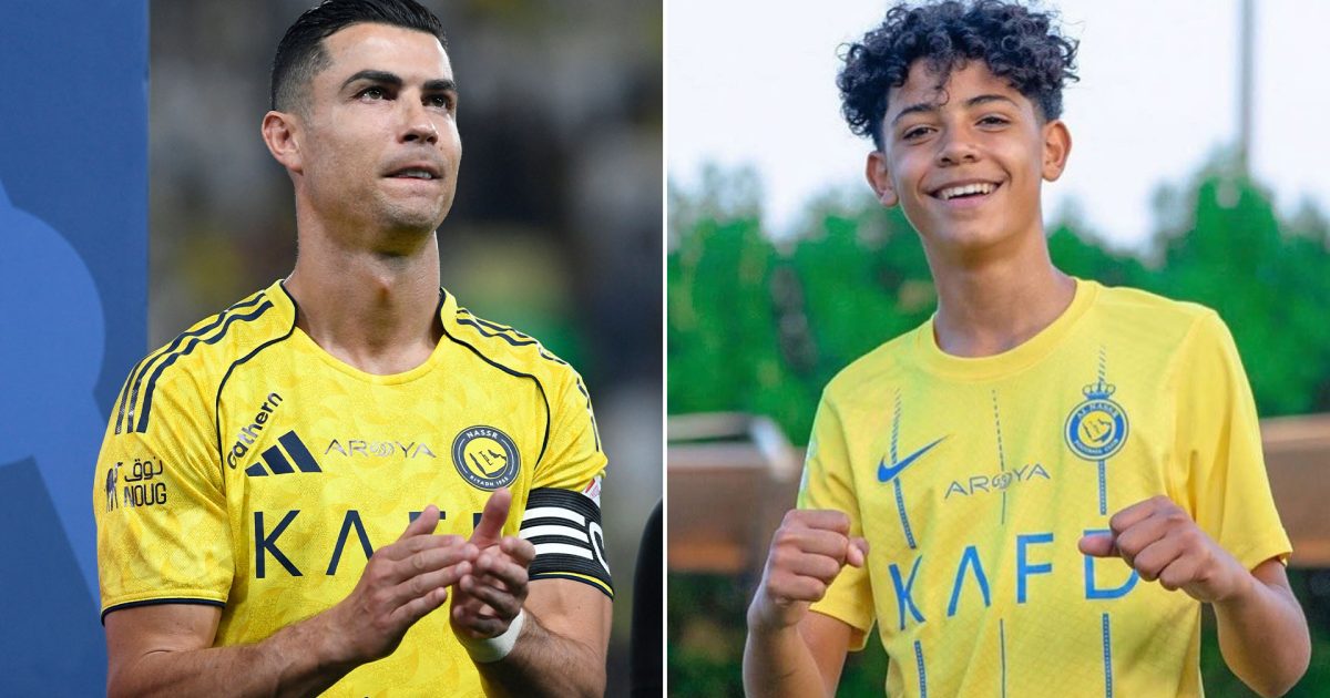 Cristiano Ronaldo's son, 15, could play alongside dad as Al-Nassr 'consider promoting star to first team'