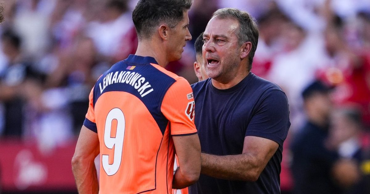 Flick traci cierpliwość? Tak odpowiedział na pytanie o Lewandowskiego