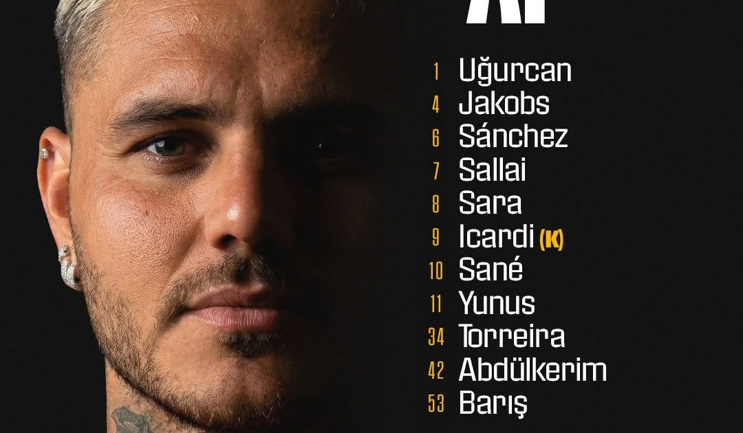 Galatasaray, Gençlerbirliği Maçı İçin Kadro Açıkladı! GBvGS