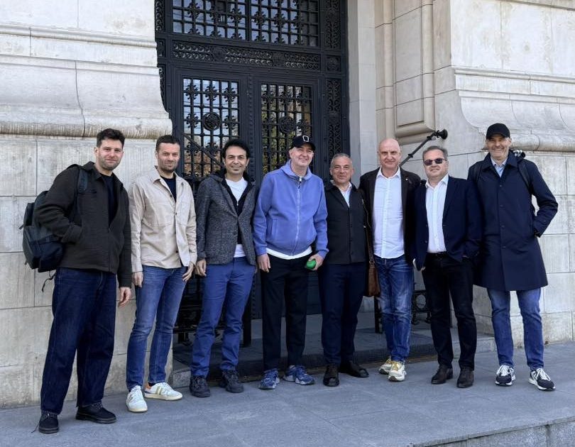 Petrescu (City Grill) și Savopol (5 to go), la discuții cu Ciucu despre terasele tot anul