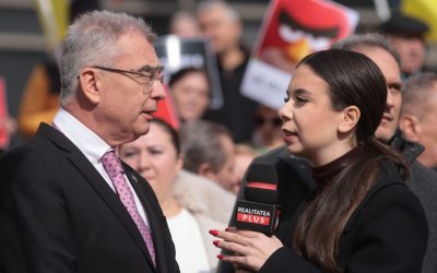 Numărul 2 din AUR, război cu Realitatea Plus: Contre acide cu Anca Alexandrescu