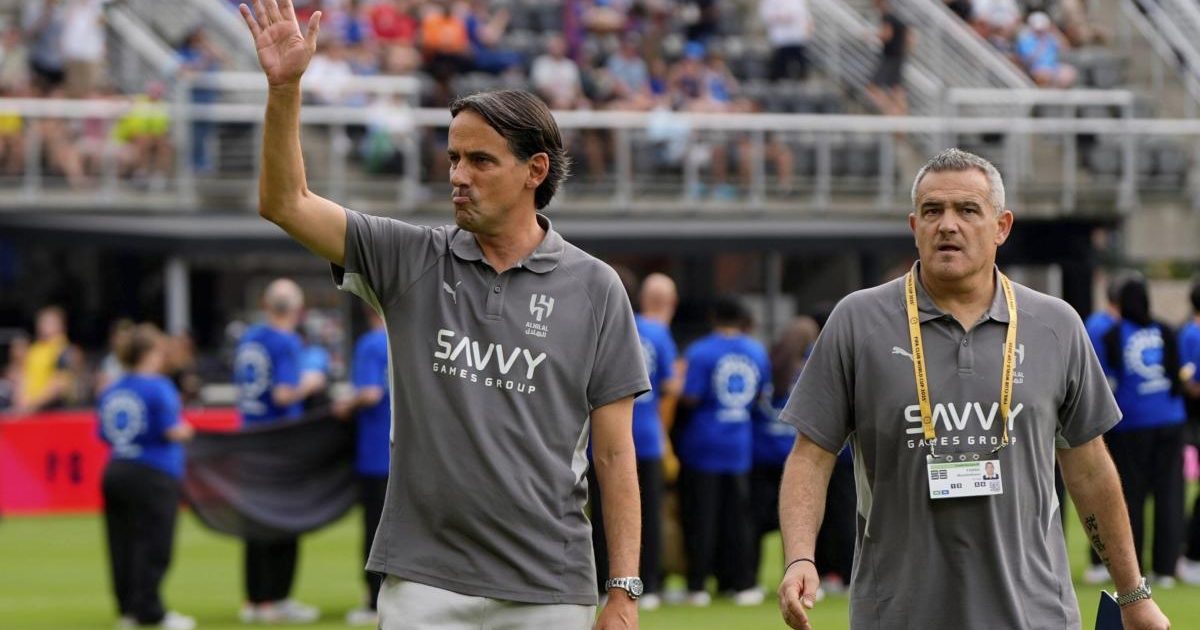 Simone Inzaghi rischio esonero all'Al Hilal