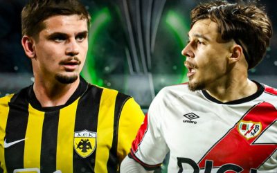 Notele lui Rațiu și Marin, după ce Rayo a zdrobit AEK în Conference League