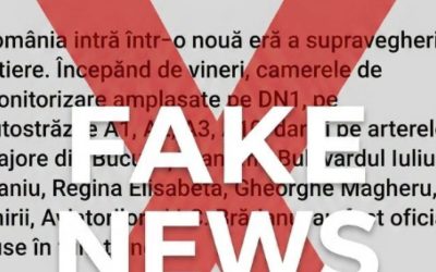 MAI: Alertă FAKE NEWS! Demontăm mitul monitorizării traficului în România