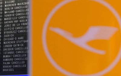 Lufthansa, paralizată de grevă: Sute de zboruri anulate, inclusiv din/spre România