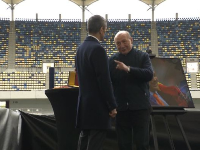 Băsescu, omagiu emoționant pentru Lucescu: Ce a făcut fostul președinte