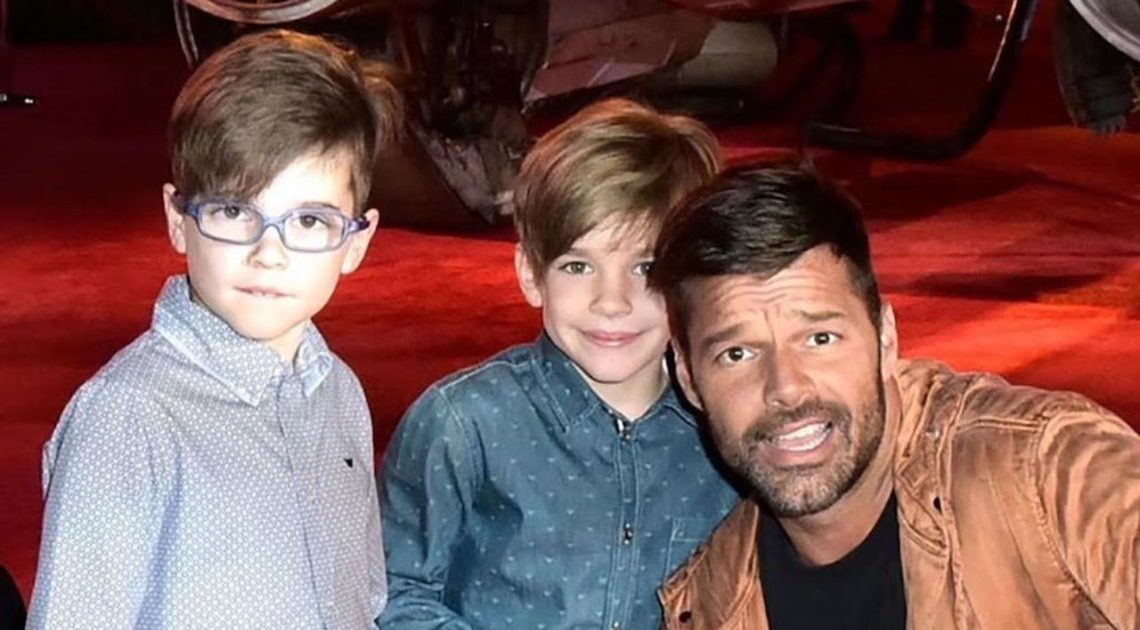 Así están hoy Matteo y Valentino, los hijos de Ricky Martin que lo acompañan en sus shows en la Argentina
