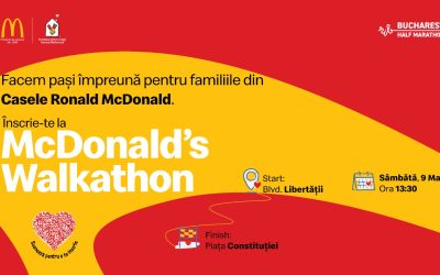 McDonald’s invită la alergare pentru fapte bune, la București Half Marathon!
