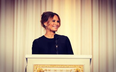 Melania Trump, prinsă-n imagine cu Jeffrey Epstein. Kimmel, show incendiar